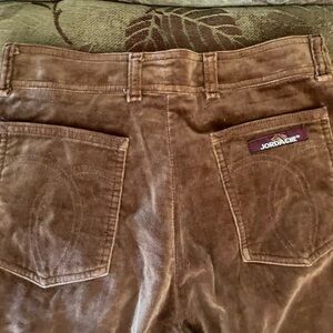 Jordache Velvet Jeans in Rich cafe latte Brown